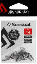 MIKADO obratlík - ROLLING - trojitý s karabinou - zátěžový vel.8+0 - 10ks