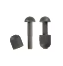 MIKADO heli chod bead - tmavě zelená - 10ks