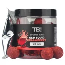 TB Baits Boosterované Boilie SQUID STRAWBERRY 120g 16mm