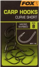 FOX International háčky - Carp Hooks Curve Shank Short vel.6