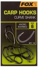 FOX International háčky - Carp Hooks Curve Shank vel.8