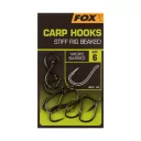FOX International háčky - Stiff Rig Beaked Carp Hooks vel.4