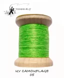 UV CAMOUFLAGE THREAD - hot fluo green