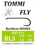 BLS - suché háčky bez protihrotu DRY FLY - vel.10