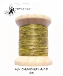 UV CAMOUFLAGE THREAD - golden olive