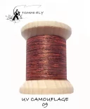 UV CAMOUFLAGE THREAD - salmon red