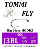 BLJ - jiggové háčky bez protihrotu vel.10