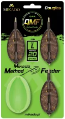MIKADO sada krmítek - method feeder DOUGLAS Q.M.F. - 3x40g + forma