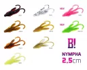 Umělá nástraha BOMB! Nympha 2,5cm / NEON - 10ks