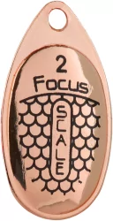 MIKADO třpytka FOCUS vel.2/měděná - 25