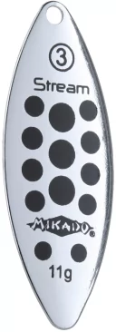 MIKADO -třpytka STREAM VEL. 1 - STŘÍBRNÁ /11