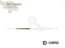 Delphin Gumička proti zamotání Delphin sCAMO GRAZZ Cut / 10ks | 55mm