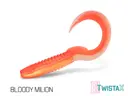 Umělá nástraha Delphin TwistaX Eeltail UVs 6cm - 5ks