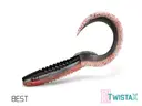 Umělá nástraha Delphin TwistaX Eeltail UVs 6cm - 5ks