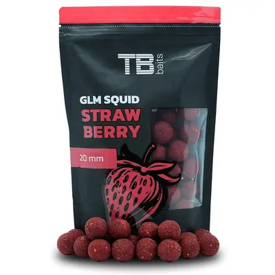TB Baits Boilie GLM SQUID STRAWBERRY - 250g