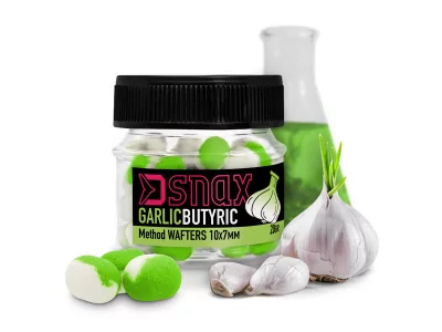 Nástraha D SNAX WAFT / česnek-butyric / 7x5,5mm 20g