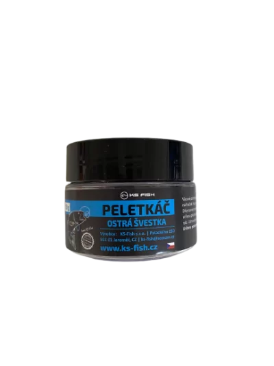 KS Fish peletkáč 50g OSTRÁ ŠVESTKA