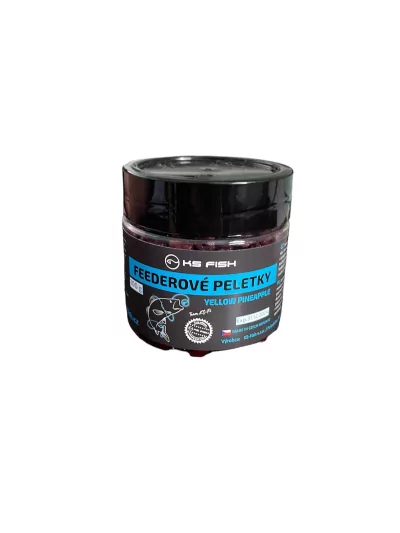 KS Fish Feederové peletky ANANAS 100g
