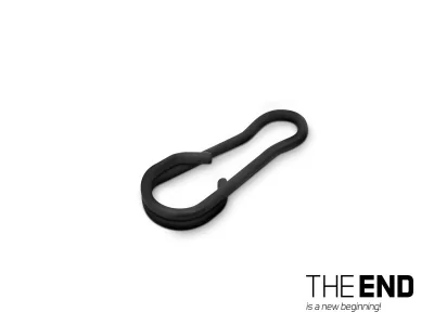 Rychlovýměnný klip Delphin THE END Multi Snap - 15ks