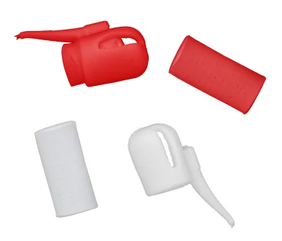 MIKADO sada na zig červená/bílá - 4ks