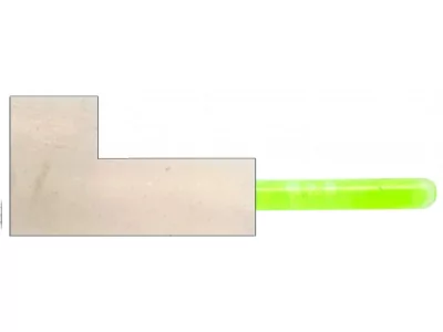 JSA fish držák na chemické světýlko guma 3x25mm - 2ks