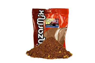 BENZAR TURBO METHOD krmítková směs BANÁN-JÁTRA 800g