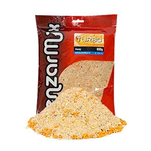 BENZAR MIX TURBO GROUNDBAIT krmítková směs MED 800g