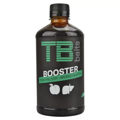 TB Baits Booster PEACH LIVER 500ml