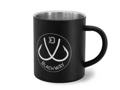 Nerezový hrnek Delphin BlackWAY 300ml