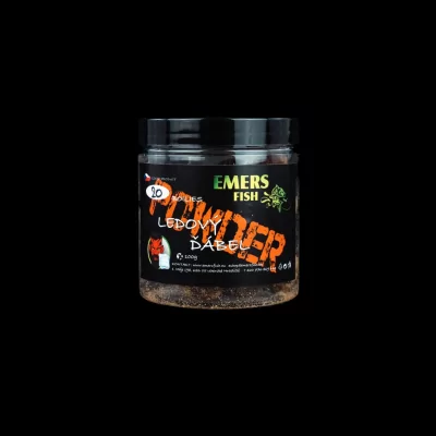 Emersfish Powder boilie LEDOVÝ ĎÁBEL 20mm 100g