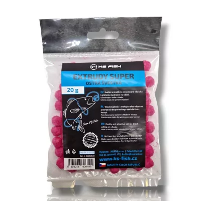 KS Fish extrudy super 20g OSTRÁ ŠVESTKA