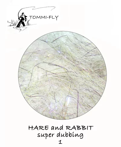 Hare & Rabbit super dubbing - cream white