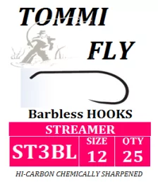 BLST - háčky bez protihrotu STREAMER - vel.12