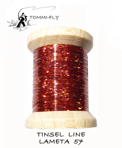 HOLOGRAFICKÁ LAMETA - červená