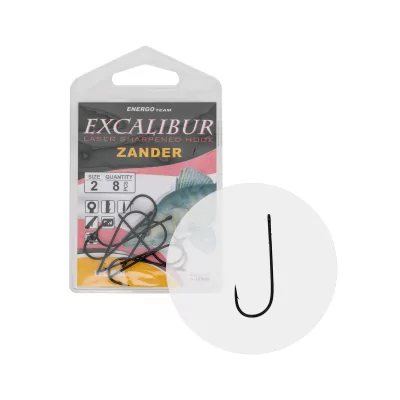 EXCALIBUR háček ZANDER WORM 1/0 - 6ks