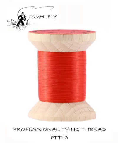 Professional tying thread - neonově červená, 100m