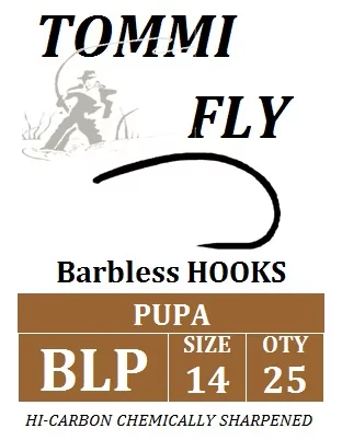 BLP háčky bez protihrotu PUPA - vel.14