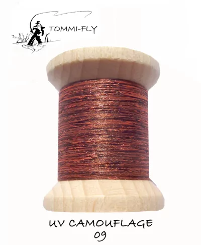 UV CAMOUFLAGE THREAD - salmon red