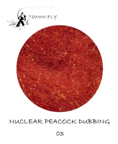 Nuclear Peacock dubbing - Hot Red