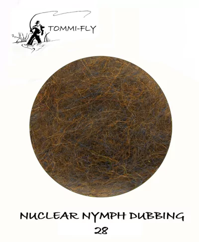 Nuclear Nymph Dubbing - Dark Brown