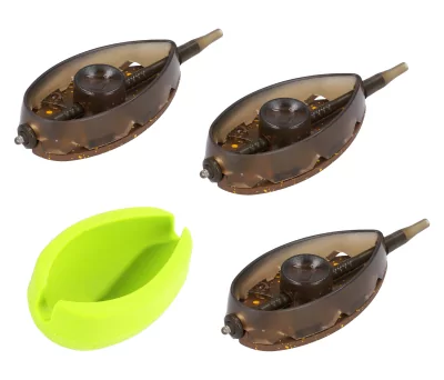 MIKADO sada krmítek - method feeder APERIO Q.M.F. - 3x30g + forma