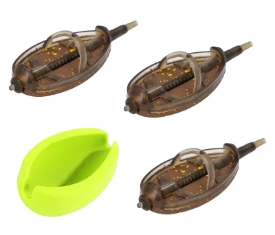 MIKADO sada krmítek - method feeder DOUGLAS Q.M.F. - 3x30g + forma