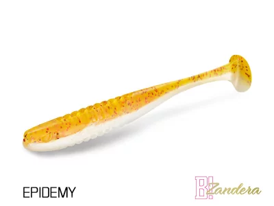 Umělá nástraha Delphin ZANDERA UVs 12cm / EPIDEMY - 5ks