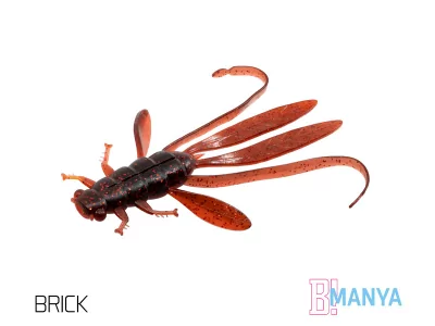 Nymfa Delphin MANYA UVs 10,5cm / BRICK - 5ks