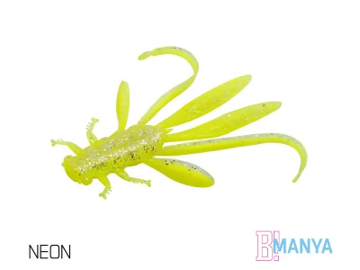 Nymfa Delphin MANYA UVs 10,5cm / NEON - 5ks