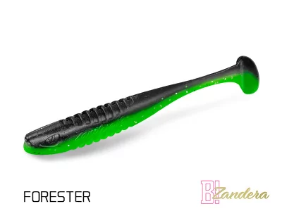 Umělá nástraha Delphin ZANDERA UVs 12cm / FORESTER - 5ks