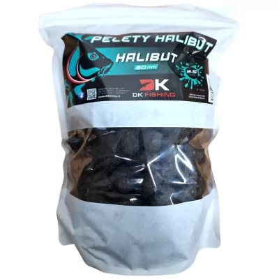 DK FISHING chytací pelety HALIBUT 2,5kg