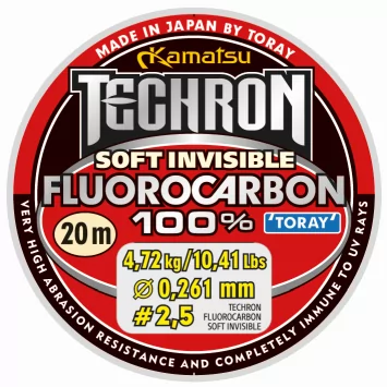 TECHRON Fluorocarbon 100% / 10m 0,50mm