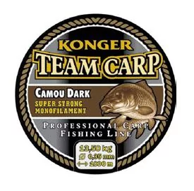 TEAM CARP CAMOU DARK / 600m 0,35mm