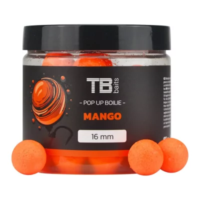 TB Baits Plovoucí Boilie Pop-Up Mango + NHDC 65g - 12mm